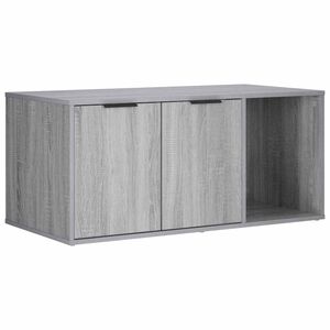 vidaXL Cat Crate Furniture Grey Sonoma 100 x 49 x 45 cm