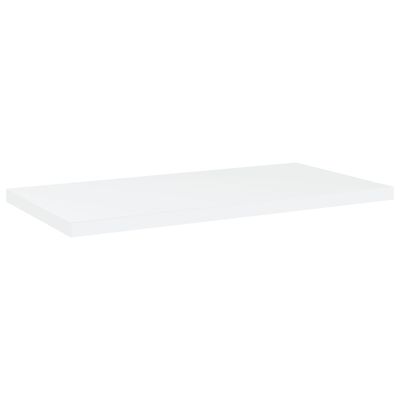 vidaXL Bookshelf Boards 4 pcs White 40x20x1.5 cm Engineered Wood