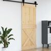 vidaXL Door NARVIK 90x210 cm Solid Wood Pine