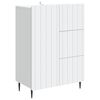 vidaXL Sideboard White 66 x 34.5 x 91.5 cm Engineered Wood