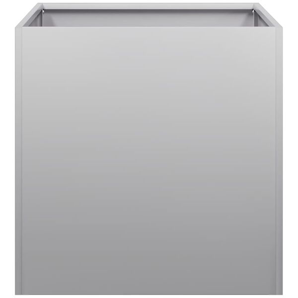 vidaXL Planter 40x40x40 cm Galvanised Steel