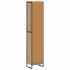 vidaXL Book Cabinet Artisian Oak 40 x 30 x 189.5 cm Engineered Wood