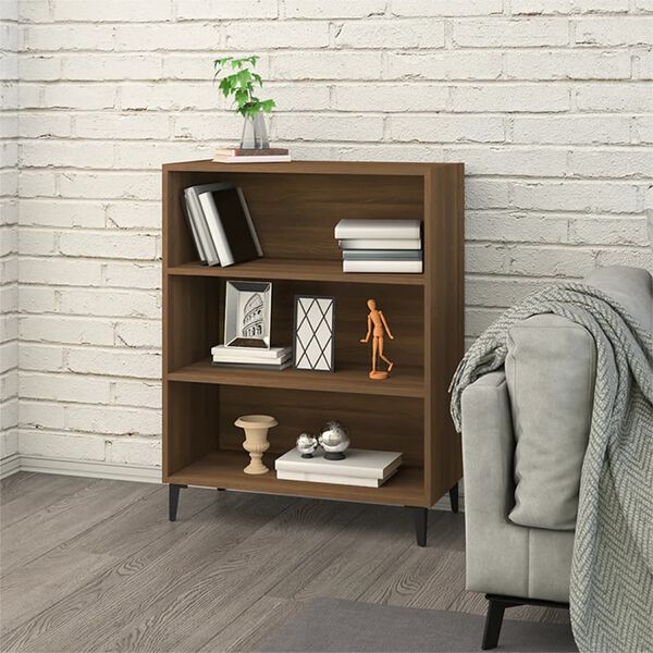 vidaXL Sideboard Brown Oak 69.5x32.5x90 cm Engineered Wood