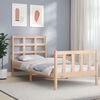 vidaXL Bed Frame without Mattress 90x200 cm Solid Wood Pine