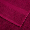 vidaXL Premium Shower Towels "SOLUND" 2 pcs Bordeaux 70x140 cm 600 gsm