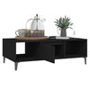 vidaXL Coffee Table Black 103.5x60x35 cm Engineered Wood