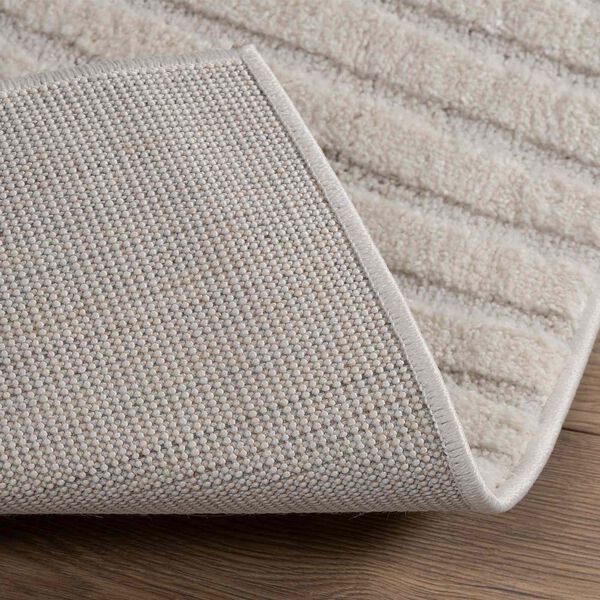 vidaXL Area Rugs Square HUARTE Cream 200 x 200 cm Polyester