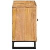 vidaXL Bathroom Sink Cabinet Brown 62 x 33 x 58 cm Solid Mango Wood