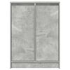 vidaXL Sideboard Concrete Grey 57x34x76 cm Engineered Wood