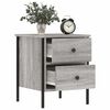 vidaXL Bedside Cabinets 2 pcs Grey Sonoma 40x42x50 cm Engineered Wood
