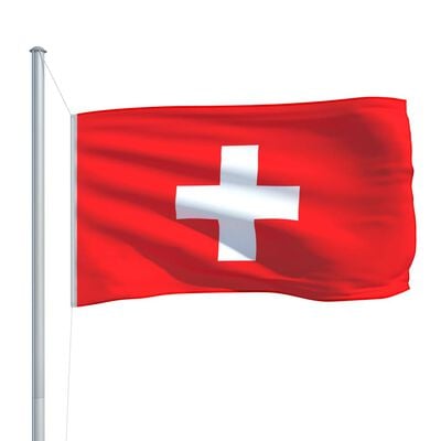 vidaXL Switzerland Flag 90x150 cm