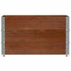 vidaXL Garden Planter Brown 100x50 cm Solid Wood Pine