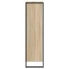 vidaXL Book Cabinet Sonoma 68 x 30 x 108.5 cm Engineered Wood
