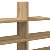 vidaXL Wall Shelf Artisian Oak 124.5x18x60.5 cm Engineered Wood