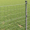 vidaXL Euro Fence Silver 0.4 x 50 m Hot dip galvanized iron