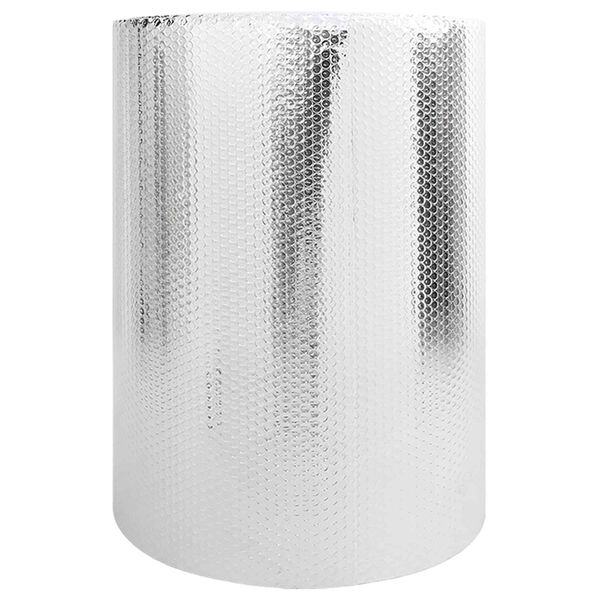 vidaXL Radiator Heat Reflector Silver 0.6 x 15 m Aluminium