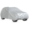 vidaXL Car Cover for SUV with Buckle Straps Full Silver M PEVA