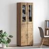 vidaXL Highboard Artisan Oak 60 x 35 x 182 cm Engineered Wood