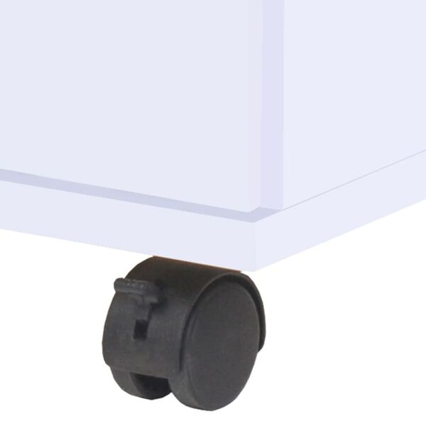 vidaXL Drawer Unit 45x33x60 cm White