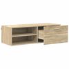 vidaXL Wooden Cabinet Sonoma Oak 100.5 x 39 x 30 cm Engineered Wood