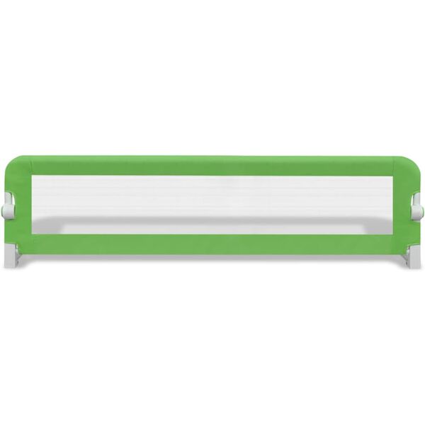 vidaXL Toddler Safety Bed Rail 150 x 42 cm Green
