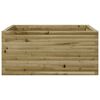 vidaXL Garden Planter 100x100x46 cm Impregnated Wood Pine