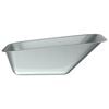 vidaXL Wheelbarrow Tray Replacement Silver 88 x 60 x 32 cm Steel