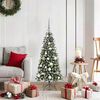 vidaXL Artificial Christmas Tree with 150 LEDs with Stand Green 120 cm