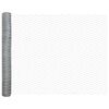 vidaXL Fence Post Silver 50 x 1 m (36 mm mesh) Steel