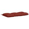 vidaXL Bench Cushion VIANEN 100% Polyester Red 100 x 50 x 12 cm
