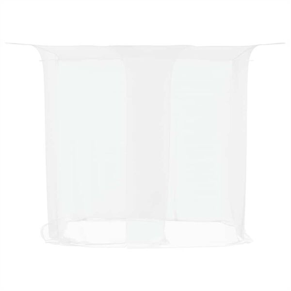 vidaXL Hanging Mosquito Net 156 Mesh White 220x120x150 cm