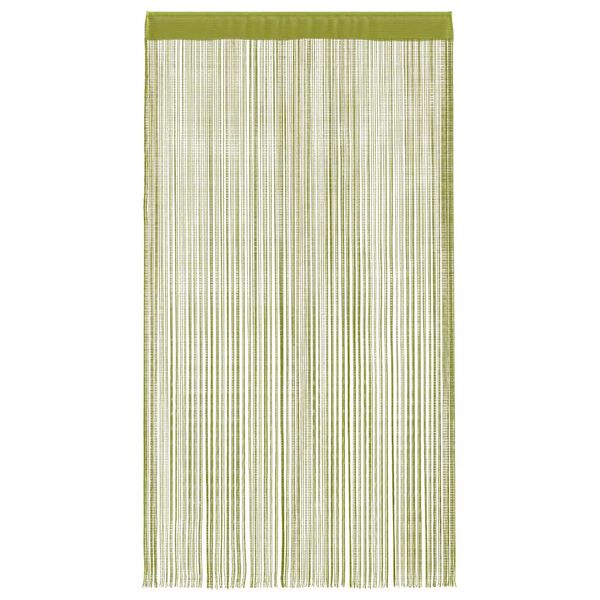 vidaXL String Curtains 2 pcs 100x250 cm Green