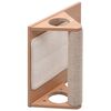 vidaXL Cat Scratcher Triangle with Sisal Scratching Mats 40 cm