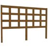 vidaXL Bed Headboard Honey Brown 145.5x4x100 cm Solid Wood Pine