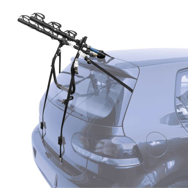 Peruzzo Bicycle Carrier CruiserDelux for 3 Bikes Aluminium
