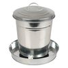 FLAMINGO Feeding Bucket Hedwig Galvanised 6 L