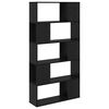 vidaXL TV Cabinet Set Black 80 x 24 x 156 cm Engineered Wood