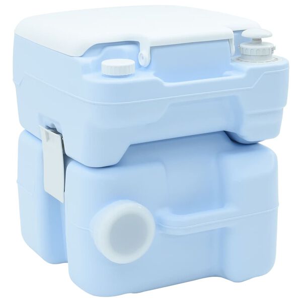 vidaXL Camping Toilet Blue 41.5 x 36.5 x 42 cm