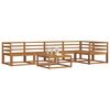 vidaXL Outdoor Sofa Set 6 pcs Natural Solid Acacia Wood