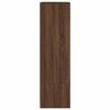 vidaXL Cabinet with Drawer Brown Oak 55.5x34x119.5 cm Engineered Wood