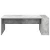 vidaXL Coffee Table Concrete Grey 95 x 50 x 34 cm Engineered Wood