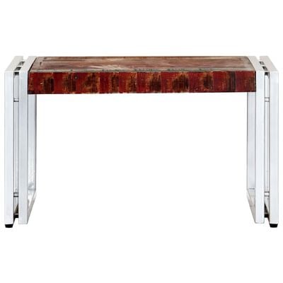 vidaXL Coffee Table 60x60x35 cm Solid Reclaimed Wood