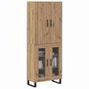 vidaXL Highboard 2 pcs Artisan Oak 69.5 x 34 x 180 cm