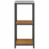 vidaXL Kitchen Storage with Shelf Rusty 40 x 50 x 92 cm Steel