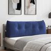 vidaXL Back Pillow Police Blue 140 x 24 x 50 cm Velvet