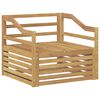 vidaXL Outdoor Sofa White