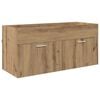 vidaXL Bathroom Cabinet Artisan Oak 100 x 38.5 x 46 cm Engineered Wood