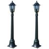 vidaXL Preston Garden Lights 2 pcs 105 cm