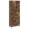 vidaXL Cabinet Set 2 pcs 66 x 34.5 x 90 cm Engineered Wood Smoked Oak