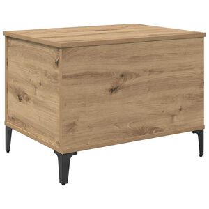 vidaXL Coffee Table Artisan Oak 60 x 44.5 x 45 cm Engineered Wood